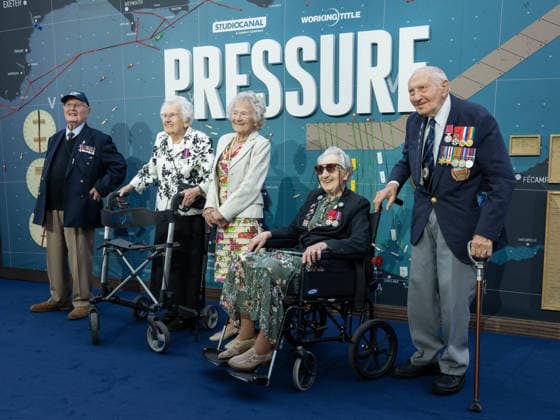 Colin Bell, Ruth Barnwell, Dorothea Barron, Marie Scott and Mervyn Kersh Bem attends Pressure European Premiere at the Odeon Luxe, Leicester Square in London, England. UK. Tuesday 1st September 2026. Copyright: xJamesxWarrenx PRESSURE - EUROPEAN PREMIERE67