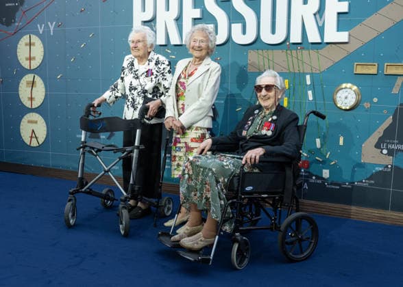Ruth Barnwell, Dorothea Barron and Marie Scott attends Pressure European Premiere at the Odeon Luxe, Leicester Square in London, England. UK. Tuesday 1st September 2026. Copyright: xJamesxWarrenx PRESSURE - EUROPEAN PREMIERE64