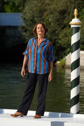 Alina Marazzi arriving ahead of the 83rd Venice International Film Festival on September 1, 2026, in Venice, Italy. Lucia Sabatelli, Bestimage, Venice, Italy  Copyright: xLuciaxSabatellix xBestimagexLuciaxSabatellix xBestimagex