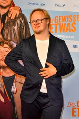 ABB GEWISSEETWAS- Paul Koegler zu Gast auf dem roten Teppich bei der NRW Kino Film Premiere Das gewisse Etwas im Kino Cinedom am 01.SEPTEMBER 2026 in Koeln NRW Deutschland *** ABB Das gewisse Etwas : Paul Koegler makes a guest appearance on the red carpet at the NRW Kino film premiere of Das gewisse Etwas at the Cinedom movie theater on September 1, 2026, in Cologne, NRW, Germany