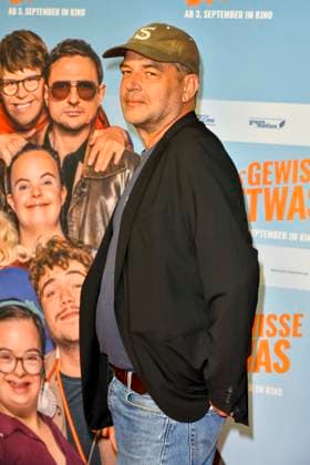 ABB Das gewisse Etwas Director Marc Rothemund Makes a Guest Appearance on the Red Carpet at the NRW Kino Film Premiere of Das gewisse Etwas at the Cinedom Theater on September 1, 2026, in Cologne, North Rhine-Westphalia, Germany