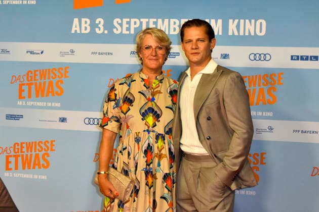 ABB Das gewisse Etwas : Max von der Groeben and Viola Jaeger appeared on the red carpet at the NRW Kino premiere of Das gewisse Etwas at the Cinedom movie theater on September 1, 2026, in Cologne, NRW, Germany