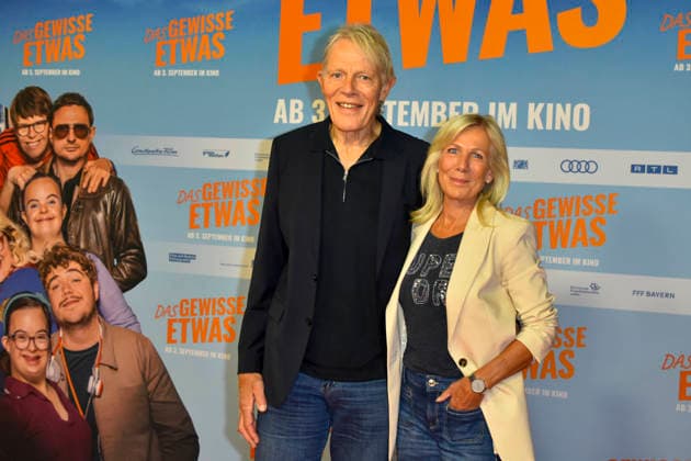 ABB Das gewisse Etwas Alexander von der Groeben and Ulrike von der Groeben, a married couple, attended the red carpet event for the NRW Kino film premiere of Das gewisse Etwas at the Cinedom movie theater on September 1, 2026, in Cologne, North Rhine-Westphalia, Germany