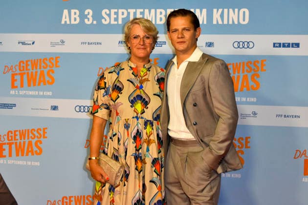 ABB GEWISSEETWAS: Max von der Groeben and Viola Jaeger appeared on the red carpet at the NRW Kino film premiere of *Das gewisse Etwas* at the Cinedom theater on September 1, 2026, in Cologne, North Rhine-Westphalia, Germany