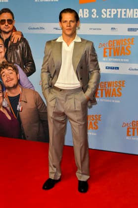 ABB GEWISSEETWAS Max von der Groeben made a guest appearance on the red carpet at the NRW Kino film premiere of *Das gewisse Etwas* at the Cinedom theater on September 1, 2026, in Cologne, North Rhine-Westphalia, Germany