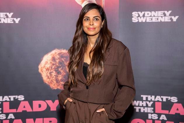 ABB FERNANDES Collien Fernandes at the Berlin preview of *That s Why The Lady Is a Champ* at the UCI LUXE East Side Gallery Berlin on September 1, 2026, in Berlin, Germany
