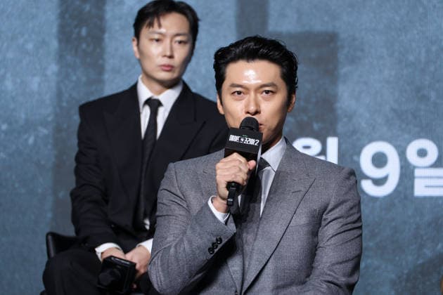 Made in Korea Season 2 press conference in Seoul South Korean actor Hyun Bin speaks during a news conference for the Disney+ original series Made in Korea Season 2 at the Conrad Seoul hotel in Seoul, South Korea, on September 02, 2026. Seoul South Korea  Copyright: xMatrixxImagesx xJungxUi-Chelx