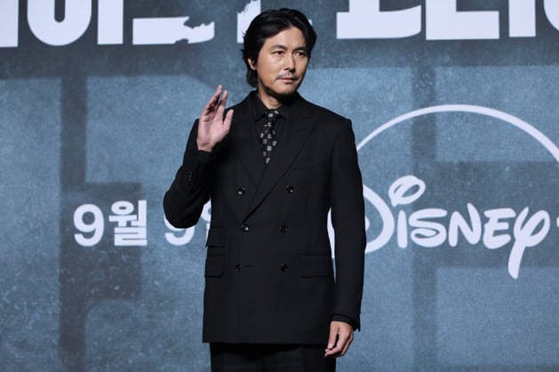 Made in Korea Season 2 press conference in Seoul South Korean actor Jung Woo-sung poses for photos during a news conference for the Disney+ original series Made in Korea Season 2 at the Conrad Seoul hotel in Seoul, South Korea, on September 02, 2026. Seoul South Korea  Copyright: xMatrixxImagesx xJungxUi-Chelx