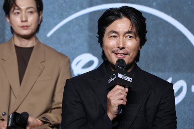 Made in Korea Season 2 press conference in Seoul South Korean actor Jung Woo-sung speaks during a news conference for the Disney+ original series Made in Korea Season 2 at the Conrad Seoul hotel in Seoul, South Korea, on September 02, 2026. Seoul South Korea  Copyright: xMatrixxImagesx xJungxUi-Chelx