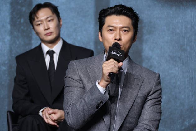 Made in Korea Season 2 press conference in Seoul South Korean actor Hyun Bin speaks during a news conference for the Disney+ original series Made in Korea Season 2 at the Conrad Seoul hotel in Seoul, South Korea, on September 02, 2026. Seoul South Korea  Copyright: xMatrixxImagesx xJungxUi-Chelx