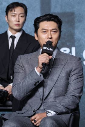 Made in Korea Season 2 press conference in Seoul South Korean actor Hyun Bin speaks during a news conference for the Disney+ original series Made in Korea Season 2 at the Conrad Seoul hotel in Seoul, South Korea, on September 02, 2026. Seoul South Korea  Copyright: xMatrixxImagesx xJungxUi-Chelx