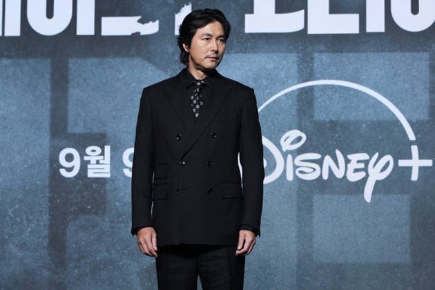 Made in Korea Season 2 press conference in Seoul South Korean actor Jung Woo-sung poses for photos during a news conference for the Disney+ original series Made in Korea Season 2 at the Conrad Seoul hotel in Seoul, South Korea, on September 02, 2026. Seoul South Korea  Copyright: xMatrixxImagesx xJungxUi-Chelx