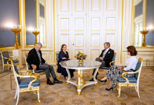 02-09-2026 Palace King Willem-Alexander during a meeting with the ambassador of Spain, C. Robles Cartes, at palace Noordeinde in The Hague. Â  Copyright: xPPEx