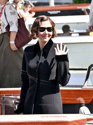 IPA88024406 - Venice, 83rd Venice International Film Festival 2026 - Day 1 - Arrivals at the Excelsior Hotel pier - Pictured: Maggie Gyllenhaal  Copyright: xSimonexComix xPoolxPhotoxEventsx08x 88024406