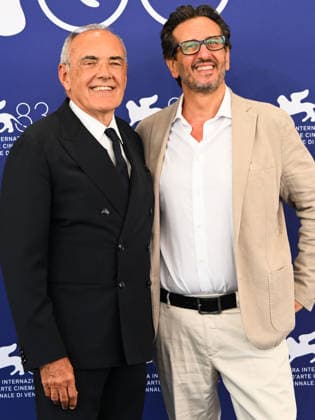 IPA88024929 - Venice, 83rd Venice International Film Festival 2026 - Day 1, Phocall Jury for the Venice Debut Film Award Luigi De Laurentiis. Pictured: Alberto Barbera, Daniele Vicari  Copyright: xAlbertoxTerenghix xPoolxPhotoxEventsx08x 88024929