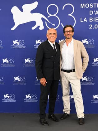 IPA88024931 - Venice, 83rd Venice International Film Festival 2026 - Day 1, Phocall Jury for the Venice Debut Film Award Luigi De Laurentiis. Pictured: Alberto Barbera, Daniele Vicari  Copyright: xAlbertoxTerenghix xPoolxPhotoxEventsx08x 88024931