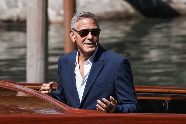 IPA88026488 - Venice: The cast arrives at the photocall for the press conference announcing the Golden Lion for Lifetime Achievement during the 83rd Venice International Film Festival at the Palazzo del CasinÃ². Pictured: George Clooney (French-American actor and director)  Copyright: xAlessandroxBremecx xx 88026488