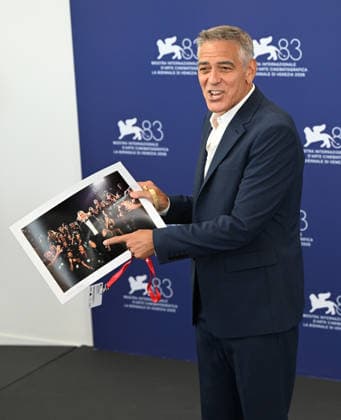 George Clooney attends Golden Lion for Lifetime Achievement photocall during 83rd Venice International Film Festival Featuring: George Clooney Where: Venice, Italy When: 02 Sep 2026 Credit: Cover Images EDITORIAL USE ONLY. NOT FOR USE BY NEWSPAPERS BASED IN THE UK. Copyright: xx coverimg55966552