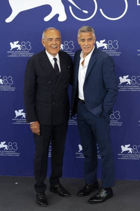Venise 2026 George Clooney Photocall NB George Clooney at the photocall for Golden Lion for Lifetime Achievement as part of the 83th Venice International Film Festival at the Lido in Venice, Italy on September 02, 2025. Photo by Nasser Berzane ABACAPRESS.COM Venise  Copyright: xBerzanexNasser ABACAx