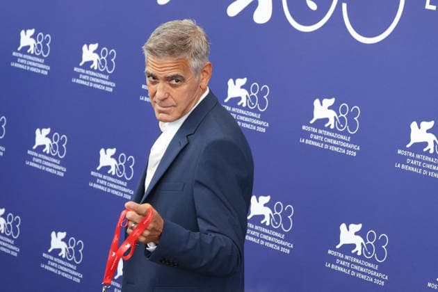 Venise 2026 George Clooney Photocall NB George Clooney at the photocall for Golden Lion for Lifetime Achievement as part of the 83th Venice International Film Festival at the Lido in Venice, Italy on September 02, 2025. Photo by Nasser Berzane ABACAPRESS.COM Venise  Copyright: xBerzanexNasser ABACAx