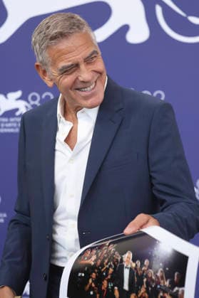 George Clooney at a photo call marking the presentation of the Golden Lion for Lifetime Achievement at the 2026 Venice Biennale, the 83rd Venice International Film Festival, at the Palazzo del Casino in Venice, September 2, 2026 Foto:xD.xBedrosianx xFuturexImagex clooney_6931