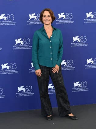 IPA88028037 - Venice, 83rd Venice International Film Festival 2026 - Day 1 - Photocall for La Ragazza Con La Leica (The Girl With The Leica) Photocall - Pictured: Alina Marazzi  Copyright: xAlbertoxTerenghix xPoolxPhotoxEventsx08x 88028037