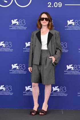 September 2, 2026, Venice, Rome, Italy: Claire Foy during the photocall for the film Ink, 83 Venice Film Festival. Venice, September 2, 2026 Venice Italy  - ZUMAa289 20260902_zia_a289_091 Copyright: xMariaxLauraxAntonellix xAgfx