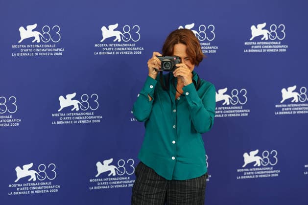 September 2, 2026, Venice Lido, Veneto, Italy: ALINA MARAZZI attends The Girl with the Leica photocall during the 83rd Venice Film Festival at Sala Grande in Venice Lido, Italy Venice Lido Italy  - ZUMAc179 20260902_zep_c179_121 Copyright: xMickaelxChavetx