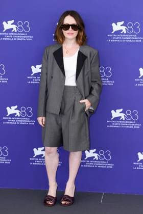 Ink Photocall - The 83rd Venice International Film Festival Ink Photocall - The 83rd Venice International Film Festival. 02 Sep 2026 Pictured: Claire Foy attends the Ink photocall during the 83rd Venice International Film Festival at Palazzo del Casino on September 02, 2026 in Venice, Italy.  Copyright: xThexMegaxAgencyxDanielexCifalàx xMEGAx