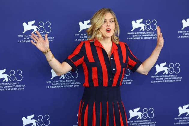 September 2, 2026, Venice Lido, Veneto, Italy: VALERIE DONZELLI attends the Orizzonti Jury photocall during the 83rd Venice Film Festival at Sala Grande in Venice Lido, Italy Venice Lido Italy  - ZUMAc179 20260902_zep_c179_179 Copyright: xMickaelxChavetx