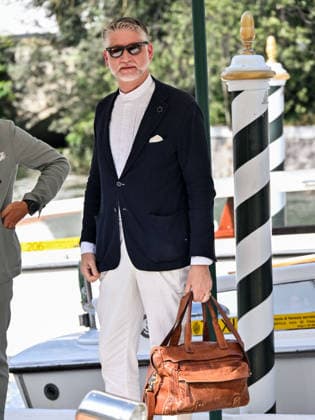 IPA88031469 - Venice, 83rd Venice International Film Festival 2026 Day 1 Arrivals at the Excelsior Hotel™s pier Pictured: Minister of Culture Alessandro Giuli  Copyright: xSimonexComix xPoolxPhotoxEventsx08x 88031469