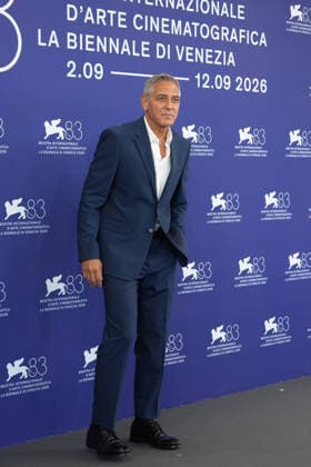George Clooney attending the Golden Lion for Lifetime Achievement photocall during the 83rd Venice International Film Festival in 2026, on September 2, 2026, in Venice, Italy. Lucia Sabatelli, Venice, Italy  Copyright: xLuciaxSabatellix xBestimagexLuciaxSabatellix xBestimagex