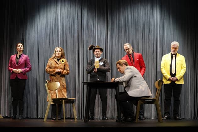 PUTSCH, starring Judith Richter, Max Tidof, Martin Molitor, Manolo Palma, Oliver Seidel, Georgios Tsivanoglou, Marie Schröder, and Kim Zarah Langner, on September 2, 2026, at the Schlosspark Theater in Berlin, Germany