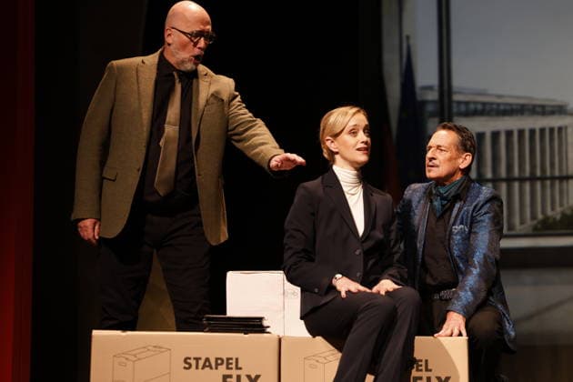 PUTSCH, starring Judith Richter, Max Tidof, Martin Molitor, Manolo Palma, Oliver Seidel, Georgios Tsivanoglou, Marie Schröder, and Kim Zarah Langner, on September 2, 2026, at the Schlosspark Theater in Berlin, Germany