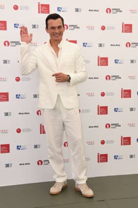 IPA88032708 - Venice, Photocall for the film *My Notes on Mars*; pictured: Rupert Friend  Copyright: xFRANCESCAxVIECELIx xFrancescaxViecelix 88032708