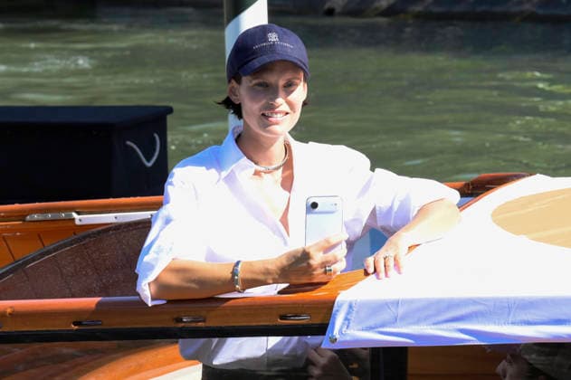 Bianca Balti upon her arrival at the pier of the Hotel Excelsior at the 2026 Venice Biennale, the 83rd Venice International Film Festival, Venice, September 2, 2026 Foto:xA.xM.xTinghinox xFuturexImagex balti_6902