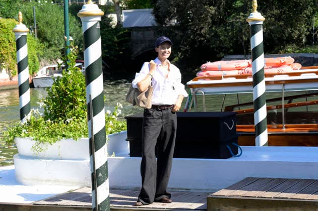 Bianca Balti upon her arrival at the pier of the Hotel Excelsior at the 2026 Venice Biennale, the 83rd Venice International Film Festival, Venice, September 2, 2026 Foto:xA.xM.xTinghinox xFuturexImagex balti_6907