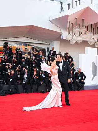 IPA88034884 - Venice, 83rd Venice International Film Festival 2026 - Night 1 - Opening Night Red Carpet - Pictured: Bianca Balti, Alessandro Cutrera  Copyright: xManuelexMangiarottix xPoolxPhotoxEventsx08x 88034884