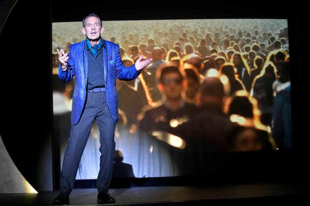 Max Tidof at the photo shoot for the play *Putsch: A Guide to Destroying a Democracy* at the Schlosspark Theater in Berlin, September 2, 2026 Foto:xM.xBehrensx xFuturexImagex putsch_6935