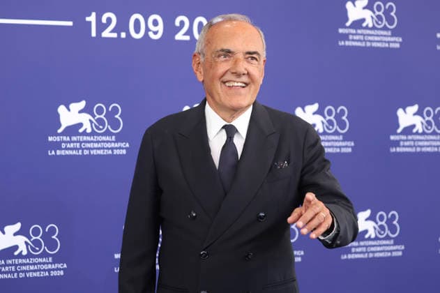 Alberto Barbera at a photocall with the section juries at the 2026 Venice Biennale—the 83rd Venice International Film Festival—at the Palazzo del Casino in Venice, September 2, 2026 Foto:xA.xM.xTinghinox xFuturexImagex jurys_6908