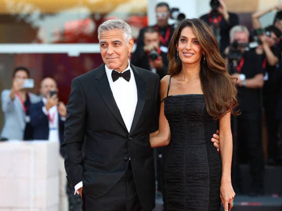 September 2, 2026, Venice Lido, Veneto, Italy: GEORGES CLOONEY and AMAL CLOONEY on the red carpet for the Opening Ceremony of the 83rd Venice Film Festival at Sala Grande in Venice Lido, Italy Venice Lido Italy  - ZUMAc179 20260902_zep_c179_191 Copyright: xMickaelxChavetx