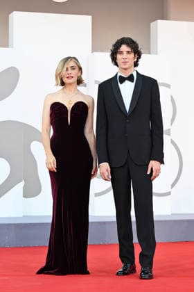 September 2, 2026, Venice, Rome, Italy: Nicolas Maupas and Greta Scarano during the red carpet for the film Ink and the opening ceremony, 83rd Venice Film Festival. Venice, September 2, 2026 Venice Italy  - ZUMAa289 20260902_zia_a289_180 Copyright: xMariaxLauraxAntonellix xAgfx