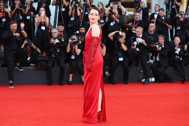September 2, 2026, Venice Lido, Veneto, Italy: CLAIRE FOY during the Opening Ceremony of the 83rd Venice Film Festival at Sala Grande in Venice Lido, Italy Venice Lido Italy  - ZUMAc179 20260902_zep_c179_211 Copyright: xMickaelxChavetx