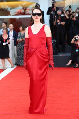 September 2, 2026, Venice Lido, Veneto, Italy: CLAIRE FOY during the Opening Ceremony of the 83rd Venice Film Festival at Sala Grande in Venice Lido, Italy Venice Lido Italy  - ZUMAc179 20260902_zep_c179_213 Copyright: xMickaelxChavetx
