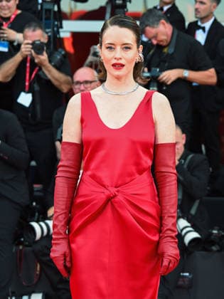 IPA88036762 - Venice, 83rd Venice International Film Festival 2026 - Night 1 - Opening Night Red Carpet - Pictured: CLAIRE FOY  Copyright: xManuelexMangiarottix xPoolxPhotoxEventsx08x 88036762