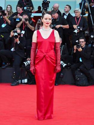 IPA88036767 - Venice, 83rd Venice International Film Festival 2026 - Night 1 - Opening Night Red Carpet - Pictured: CLAIRE FOY  Copyright: xManuelexMangiarottix xPoolxPhotoxEventsx08x 88036767