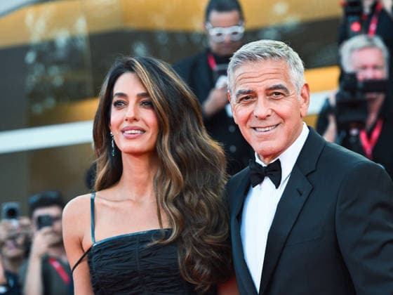 IPA88038059 - Venice, 83rd Venice International Film Festival 2026 - Night 1 - Opening Night Red Carpet - pictured: GEORGE CLOONEY WITH HIS WIFE AMAL  Copyright: xManuelexMangiarottix xPoolxPhotoxEventsx08x 88038059