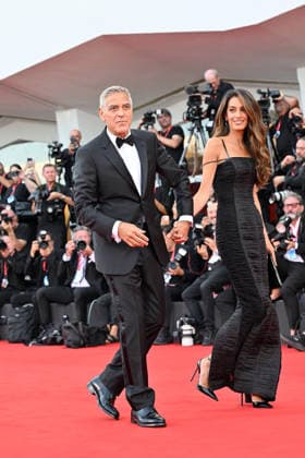 September 2, 2026, Venice, Rome, Italy: George Clooney and Amal Clooney on the red carpet for Ink and the opening ceremony, 83rd Venice Film Festival. Venice, September 2, 2026 Venice Italy  - ZUMAa289 20260902_zia_a289_217 Copyright: xMariaxLauraxAntonellix xAgfx