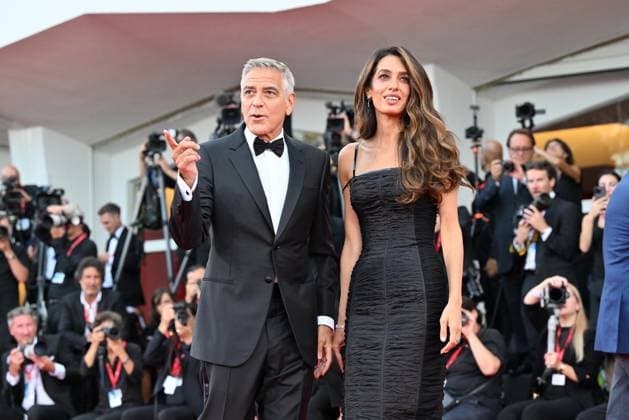 September 2, 2026, Venice, Rome, Italy: George Clooney and Amal Clooney on the red carpet for Ink and the opening ceremony, 83rd Venice Film Festival. Venice, September 2, 2026 Venice Italy  - ZUMAa289 20260902_zia_a289_220 Copyright: xMariaxLauraxAntonellix xAgfx