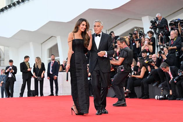 September 2, 2026, Venice, Rome, Italy: George Clooney and Amal Clooney on the red carpet for Ink and the opening ceremony, 83rd Venice Film Festival. Venice, September 2, 2026 Venice Italy  - ZUMAa289 20260902_zia_a289_223 Copyright: xMariaxLauraxAntonellix xAgfx